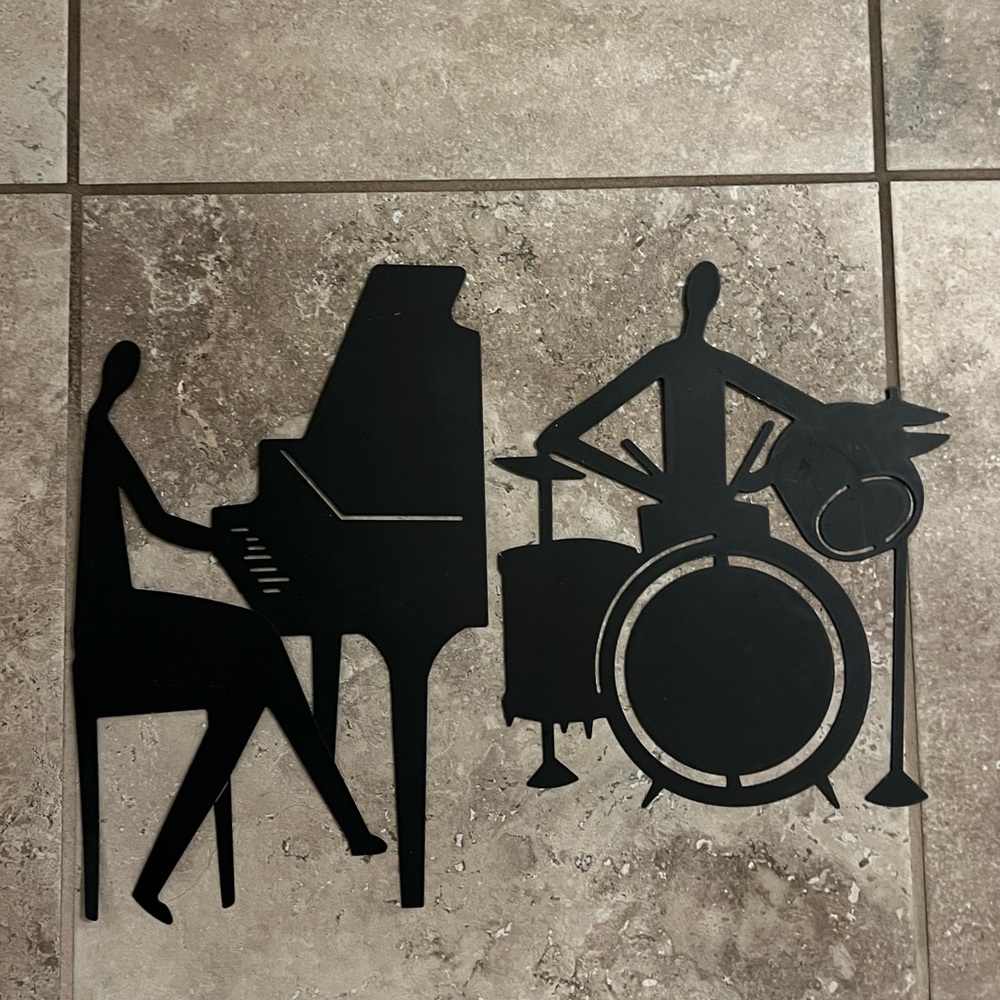 Metal wall decor